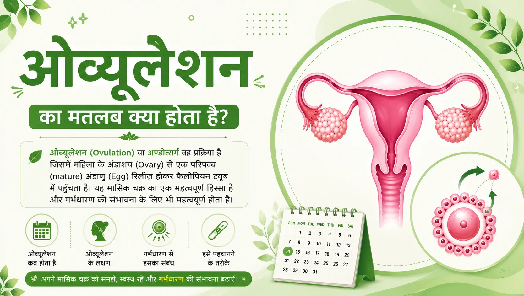 ओव्यूलेशन का मतलब क्या होता है