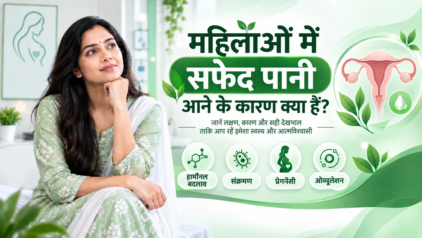 महिलाओं में सफेद पानी आने के कारण क्या हैं?