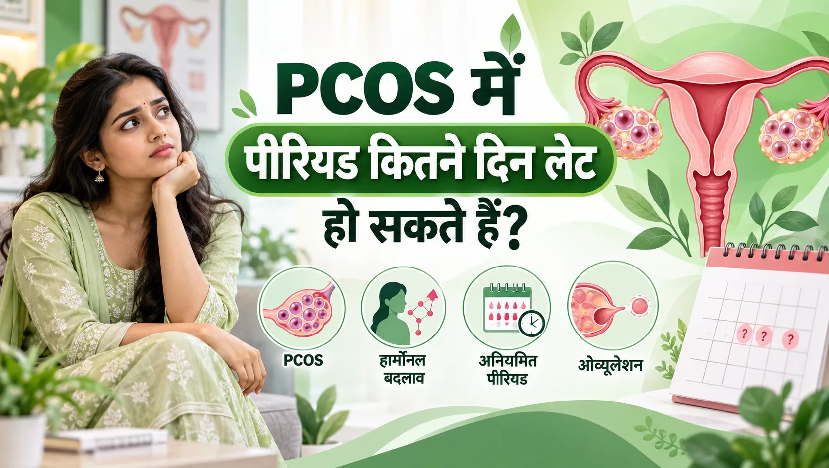 PCOS में पीरियड कितने दिन लेट हो सकते हैं? 