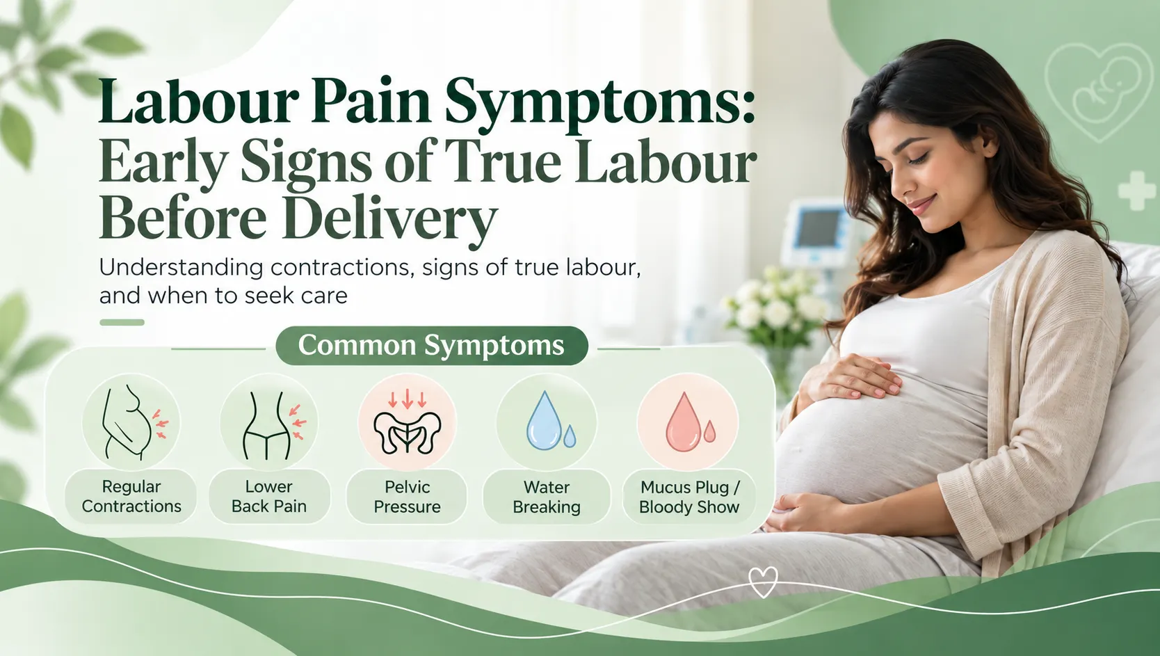 Labour Pain Symptoms: Early Signs of True Labour Before Delivery